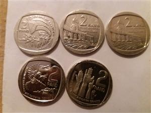 Rare SA Comparative R2 Coins