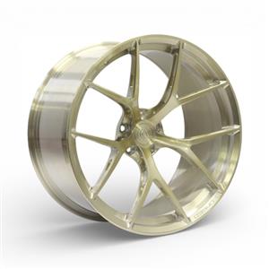 21″ CS Performance FB01 5/112 Satin Gold Forged Aluminium Wheels