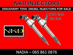 DISCOVERY DIESEL INJECTORS FOR SALE ON SERVICE EXCHANGE OR RECONDITONING
