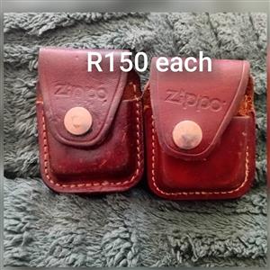 Original zippo leather pouches