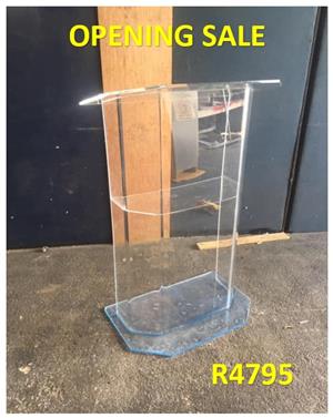 Clear 5 Sided Pulpit For Online Services Cheap
