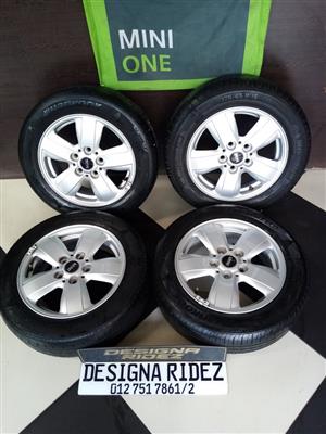 MINI COOPER RIMS /WHEELS 5X120 PCD 15 INCH 