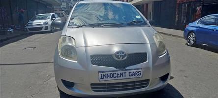 2007 TOYOTA YARIS T3 PETROL, MANUAL, SILVER, 96000KM