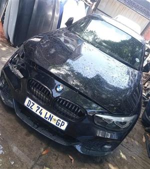 Bmw f21 facilift available for stripping parts .