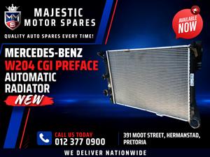  Mercedes-Benz W204 CGI Prefacelift Automatic Radiator for Sale – New