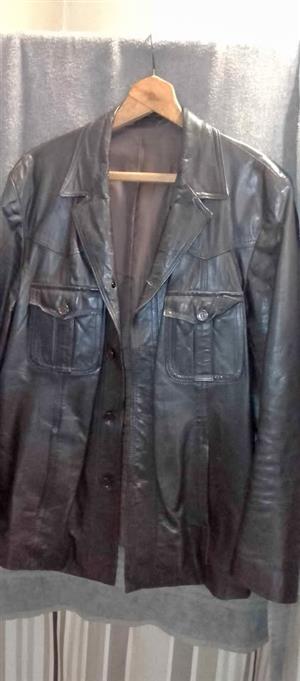 Vintage gold medal pointer genuine leather jacket