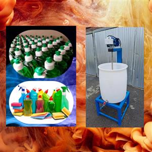 🦸 “Mixing Titan: 150L stainless hero powering detergent empires!”