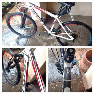 Scott mountain bicycle/specialised Allez elite road bicyle