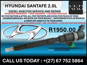 Hyundai Santafe 2.0L Diesel Injectors 