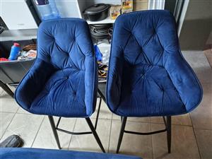 Two bar chairs
