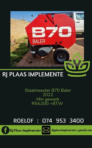 Staalmeester B70 Baler