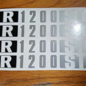 BMW R1200 ST stickers graphics decals