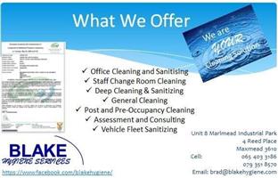 Hygiene and Cleaning services, Vehicle Sanitizing