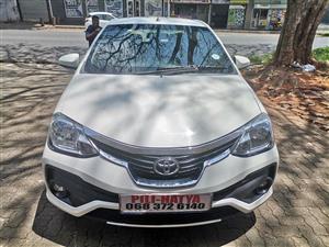 2020 TOYOTA ETIOS 1.5 SPRINT SEDAN MANUAL