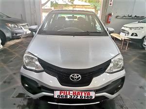 2019 TOYOTA ETIOS 1.5 SPRINT SEDAN MANUAL