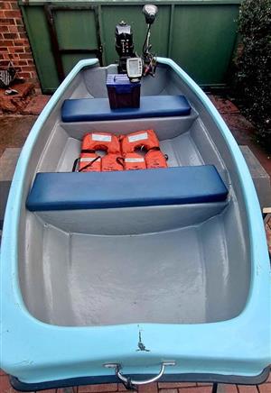 Fibreglass boat