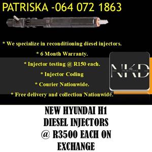 NEW HYUNDAI H1 DIESEL INJECTORS FOR SALE