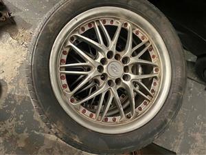 17” Rims with tyres