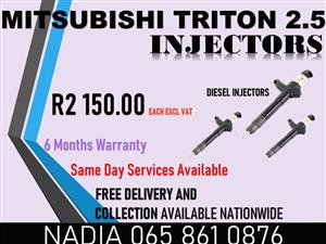 MITSUBISHI TRITON 2.5 DIESEL INJECTORS FOR SALE 