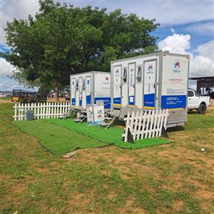 Mobile VIP toilets for hire in Limpopo