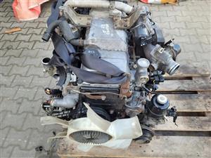 Mitsubishi 4M41 3.2L DOHC turbo diesel engine for sale.