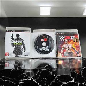 3 PS3 DISKS 
