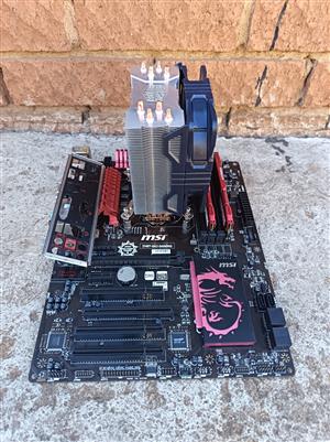 MSI 4th Gen I5 Gaming Combo