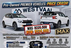 2024 Citroen C3 Aircross 1.2T MAX