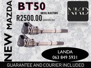 MAZDA BT50 NEW DIESEL INJECTORS FOR SALE IN GAUTENG 
