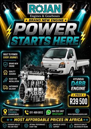 H100 2.6 brand new engines available