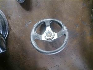 Aftermarket steering wheel