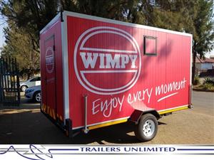 WIMPY CATERING TRAILER.