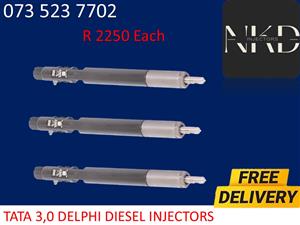 Tata 3.0 Delphi  Diesel injectors 