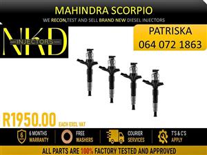 DIESEL ENGINE RUNNING ROUGH-CHECK YOUR MAHINDRA SCORPIO DIESEL INJECTORS 