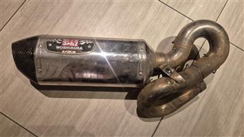 Yoshimura exhaust with s pipe from Honda sphongo