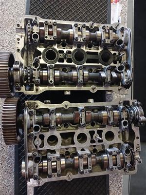 AUDI A4 V6  2.4lt CYLINDERHEADS NOT COMPLETE NO VALVES BUT VALVES AVAILABLE