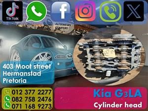 Kia G3LA Cylinder head for sale.