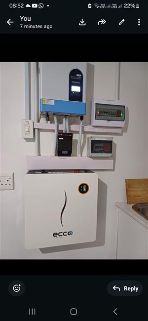 Solar Battery and Invertor for sale!