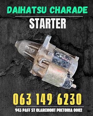 Daihatsu charade starter Call or WhatsApp me
