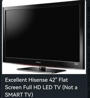HiSense 42inch flat TV