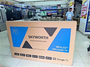 ️  BRAND NEW SKYWORTH 75” SMART 4K ULTRA HD TV – BLACK FRIDAY MEGA DEAL 