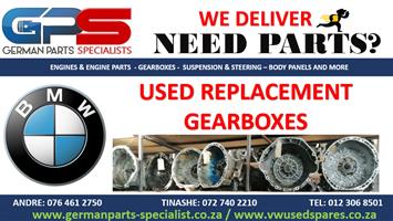 BMW USED REPLACEMENT GEARBOXES- USED PARTS / SPARES.