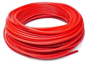4mm Vacuum Silicone Hose Red