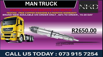 Man Truck Diesel Fuel Injectors 