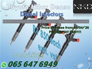Diesel Injectors Toyota Hilux D4D