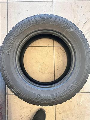 215/70/16 Tyres set