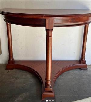 Breathtakingly beautiful solid wood occasional table