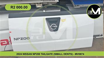 2024 NISSAN NP200 TAILGATE (SMALL DENTS) - MV0874