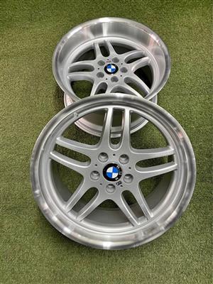 19 INCH BMW M PARALLEL DESIGN RIM SET NARROWS/WIDES