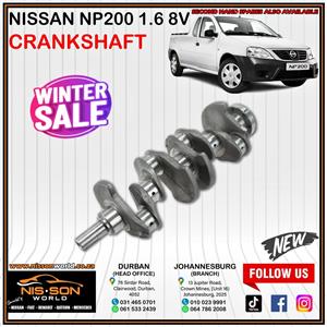 NISSAN NP200 1.6 8V CRANKSHAFT